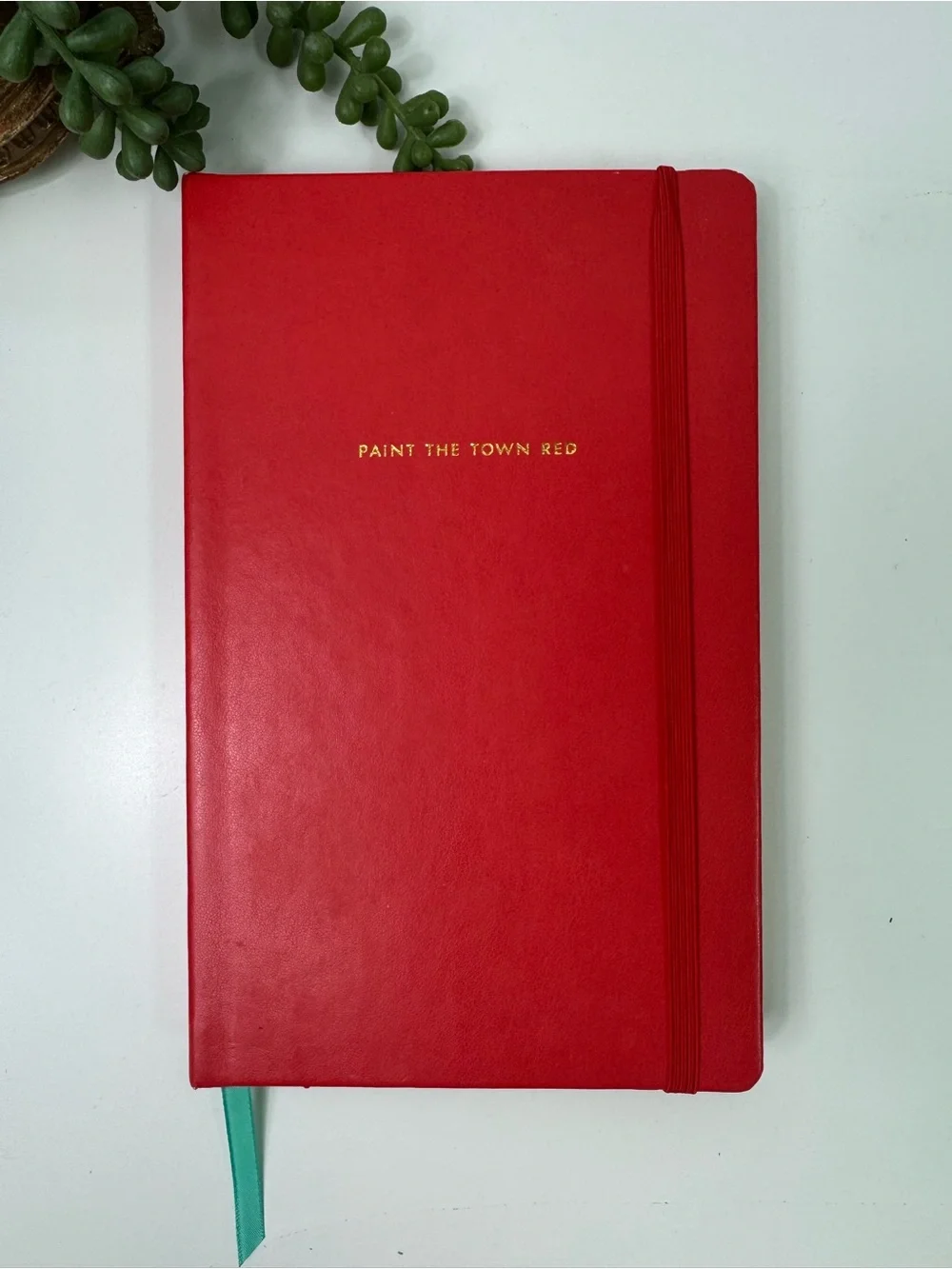 Kate Spade Take Note Lined Notebook Paint the Town Red Journal